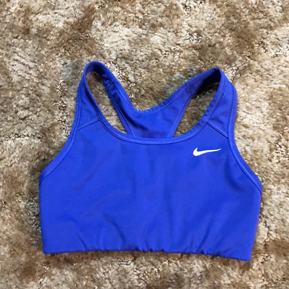 Nike Dri Fit Dark Blue Sports Bra Size XS